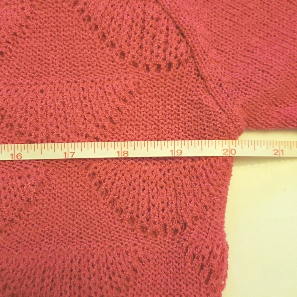 La Madona Barbie Pink Shrug Bolero L NWT - Picture 6 of 9